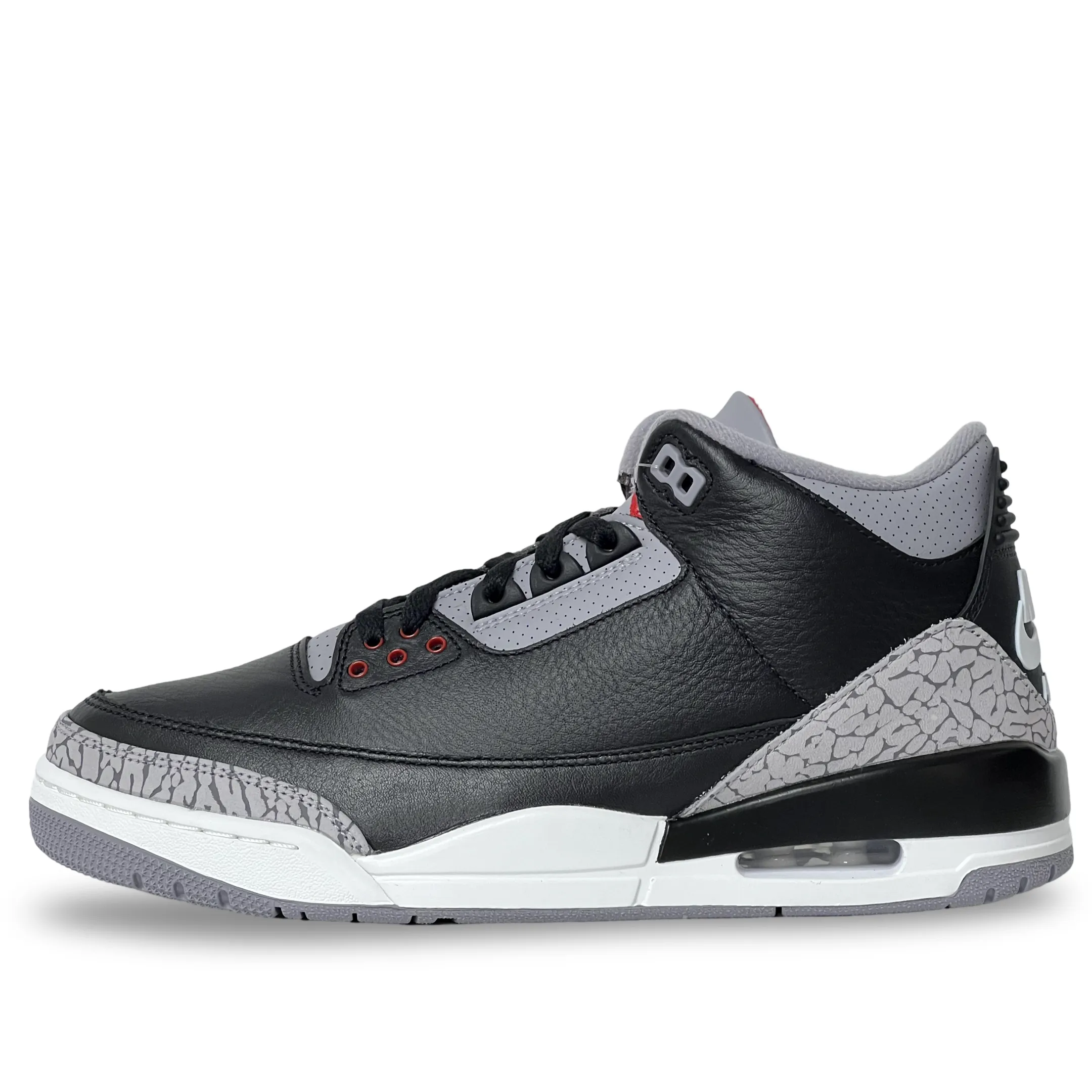 Nike Air Jordan 3 Black Cement 2024 Knitted Warm All Comfort