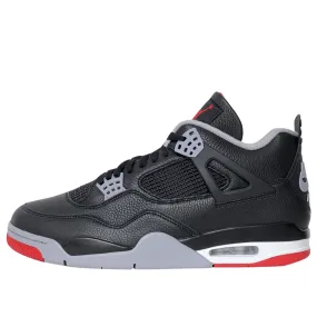 Lace Tie Wide fit Nike Air Jordan 4 Bred Reimagined