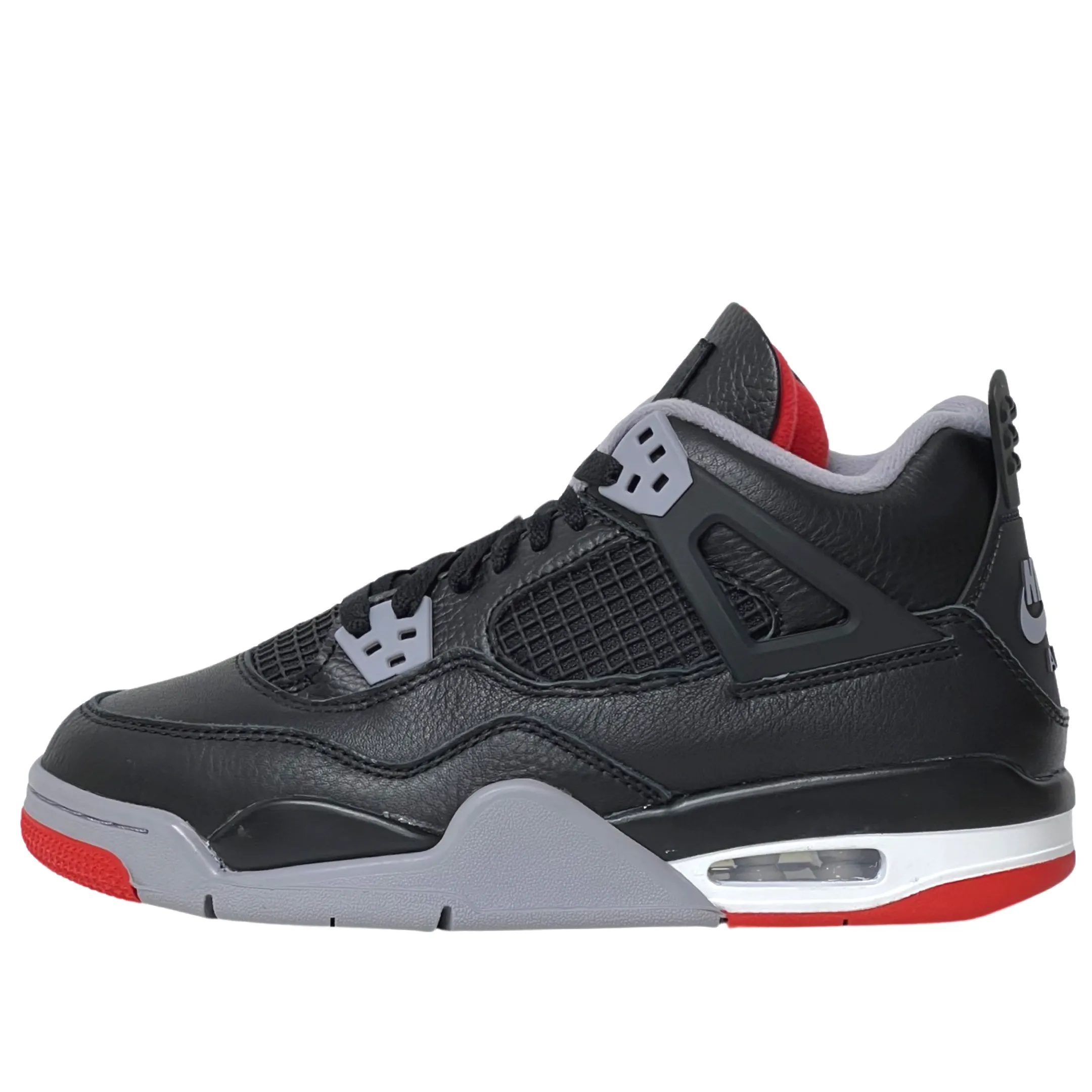 Durable Build Stretch Fabric Active People Nike Air Jordan 4 Bred Reimagined GS