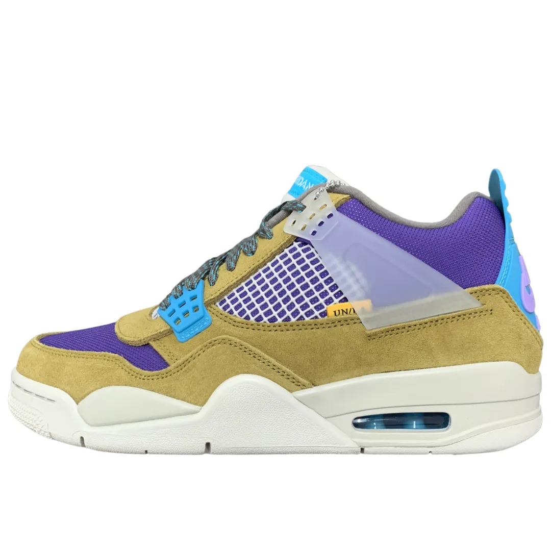 Nike Air Jordan 4 Union Desert Moss Polish Look