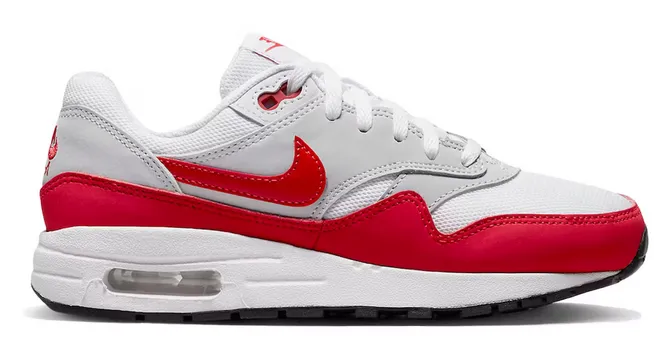 Ultra Light Airport Travel Padded collar Nike Air Max 1 Sport Red (2023) (GS)