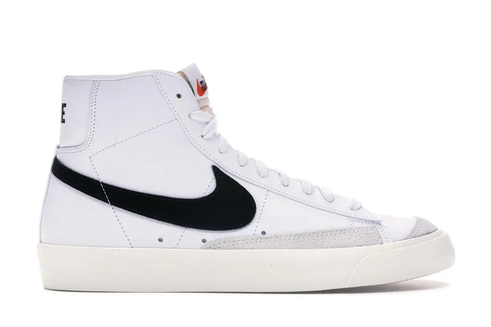 Nike Blazer Mid 77 Vintage White Black (WOMEN) Run Free Stable base