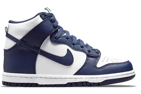 Nike Dunk High Championship Navy (GS) Heritage Line