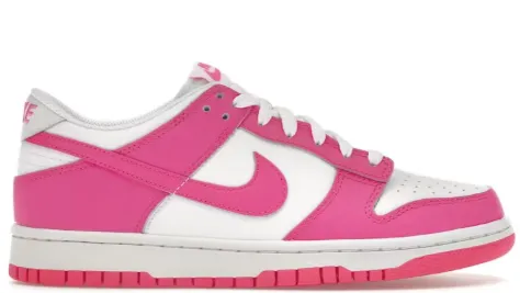 Nike Dunk Low Laser Fuchsia (GS) Road grip Hot Pick