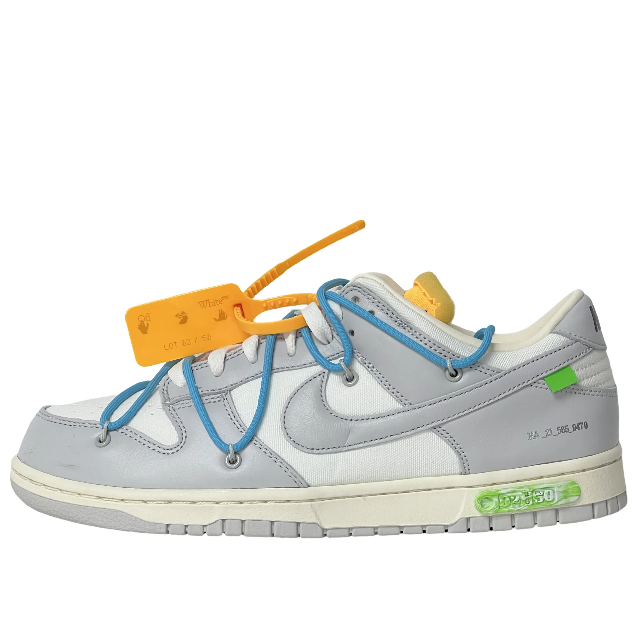 Moist Guard Nike Dunk Low Off-White Lot 2 Of 50