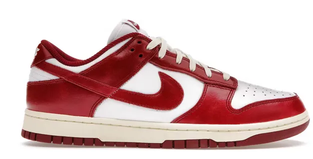 Nike Dunk Low PRM Vintage Team Red (Women's) High Quality Kids Fun