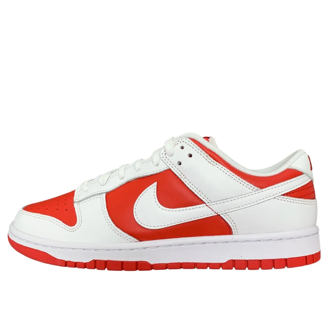 Old School Nike Dunk Low White University Red