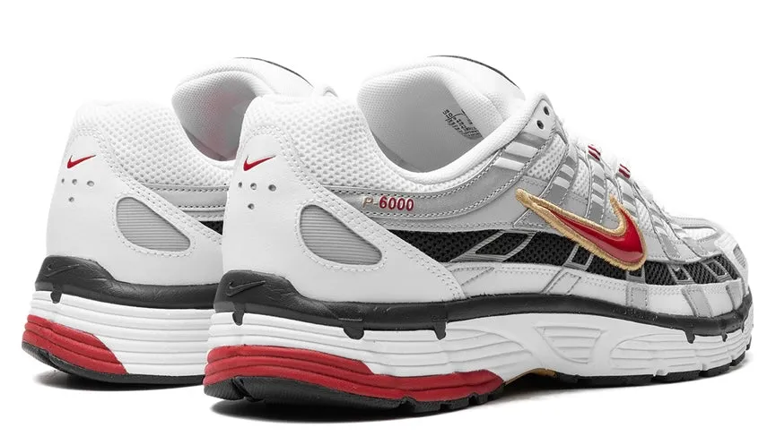 Eco Friendly Office Workers Nike P-6000 Platinum Varsity Red