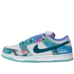 Nike SB Dunk Low Futura Bleached Aqua All Terrain Stylish Commuters Slip Resistant All Weather