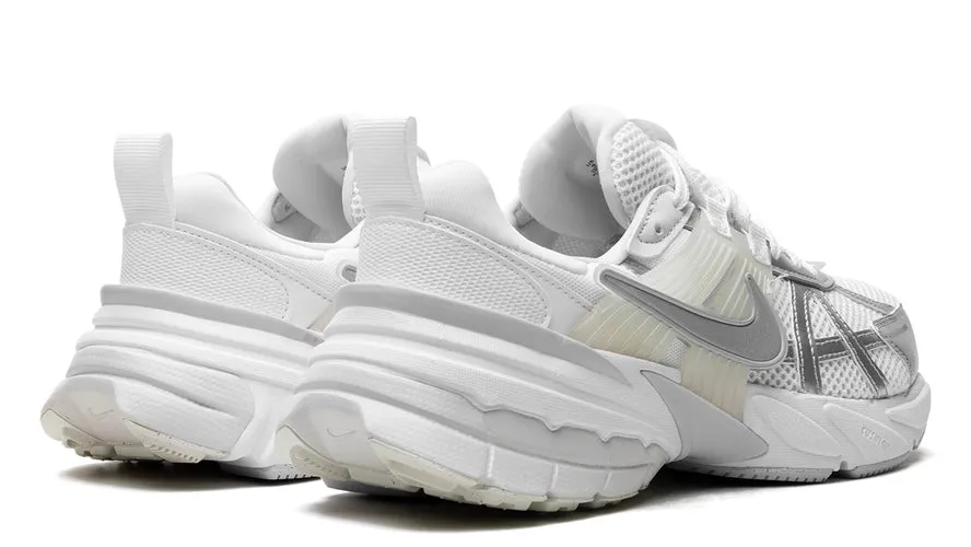 Nike V2K Run Metallic Silver White (Women's) Fast Track Street Glow