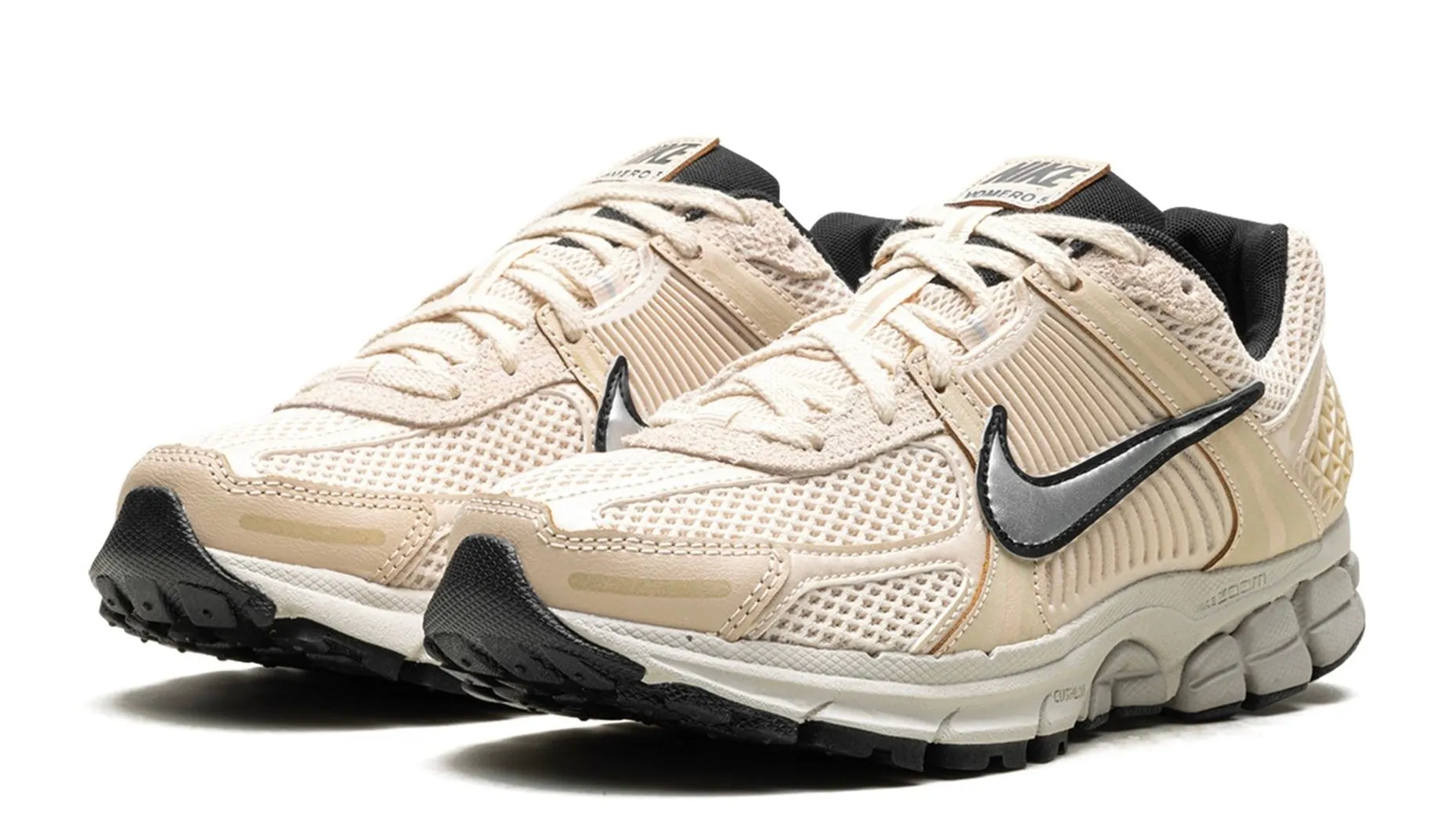 Quick Drying Work Commute Nike Zoom Vomero 5 Pearl White Chrome (Women's)