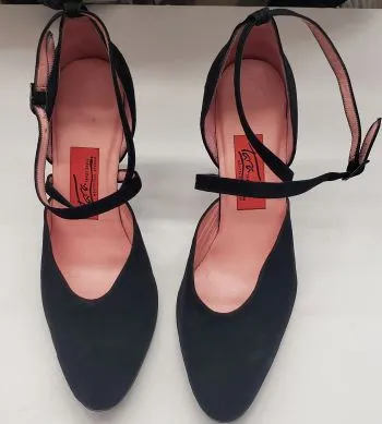 Leather Upper Pose Ready 3" Cruzada II -- Women's Tango Shoe