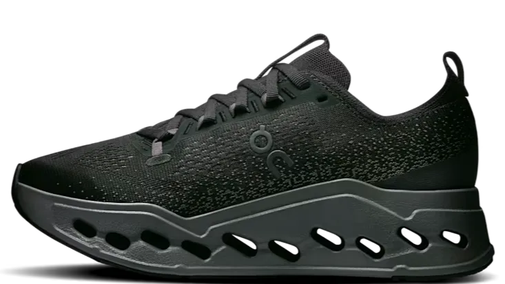 On Running Cloudsurfer Max Black Eclipse (Women's) Lightweight Form Casual Wear