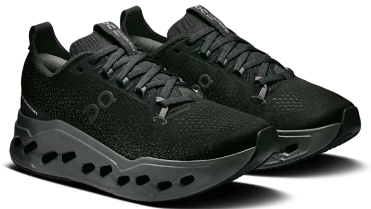 On Running Cloudsurfer Max Black Eclipse (Women's) Happy Move Adjustable Straps