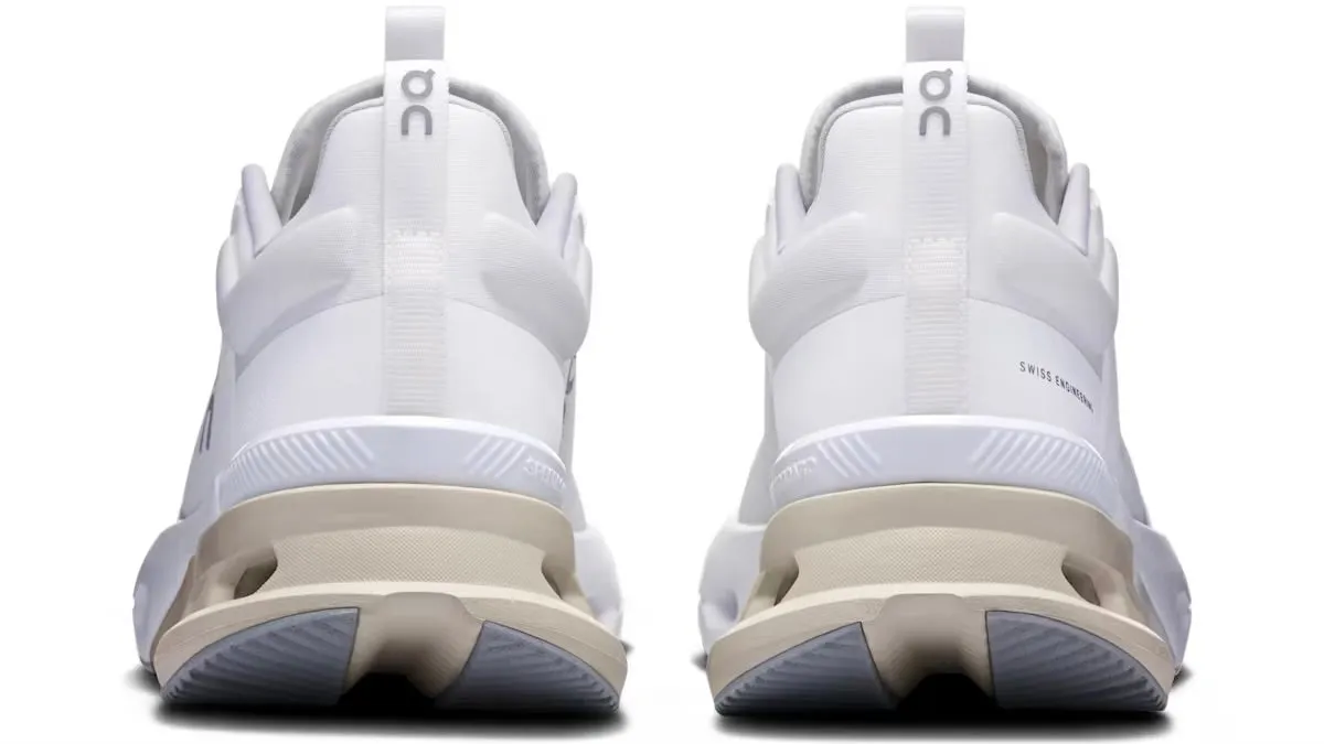 On Cloudnova X White Glacier (Women's) Quick Drying Airport Travel