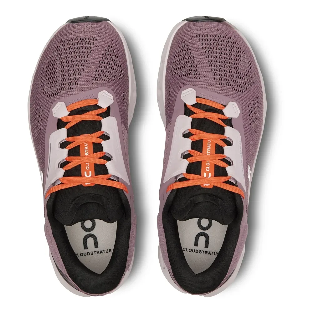 On CloudStratus 3 Quartz Lily (Women??s) Camera Look Comfort Slope