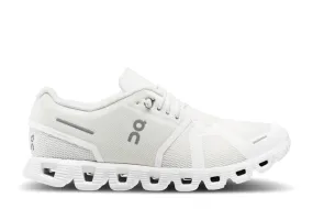 Narrow Fit On Running Cloud 5 All White (Women's)