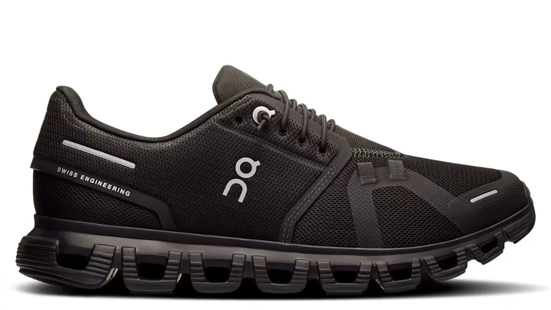 On Running Cloud 6 Black (Women??s) Feather Light Cold Weather Night Out