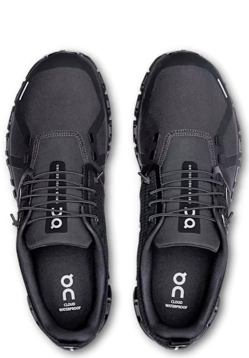On Running Cloud 6 Waterproof All Black (Women's) Ring Walk