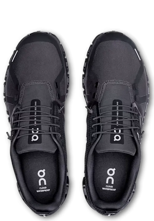 On Running Cloud 6 Waterproof All Black (Women's) Ring Walk