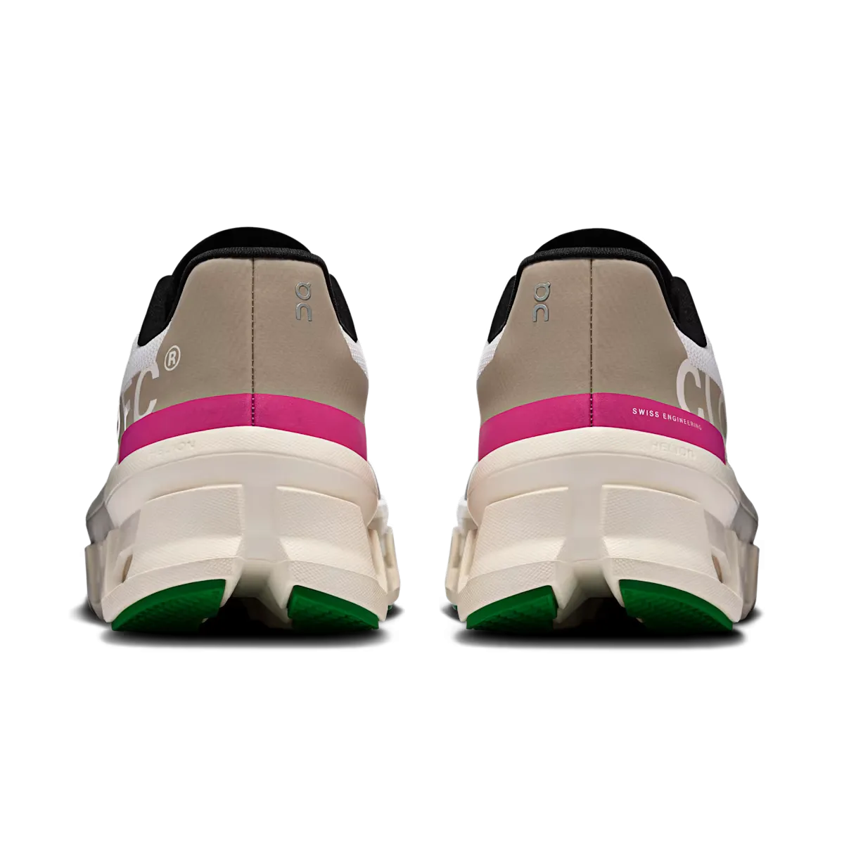 On Running Cloudmonster Silver Ivory (Women's) Lift Up Breathable Material