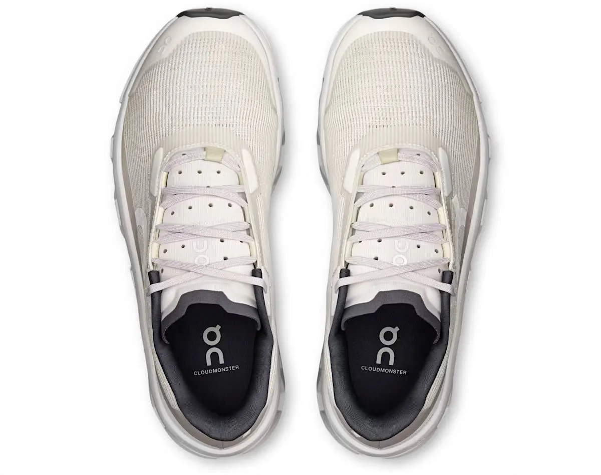 On Running Cloudmonster Void Ivory Wolf (Women's) Strong Step Slip On Style