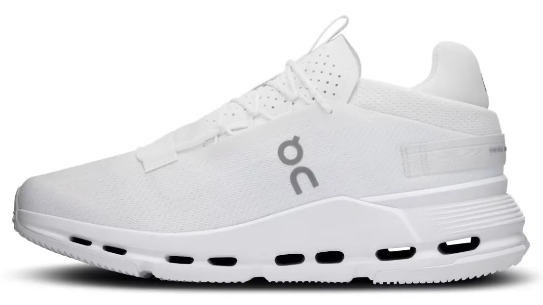 Garden Walk ON Running Cloudnova 2 All White (Women's)