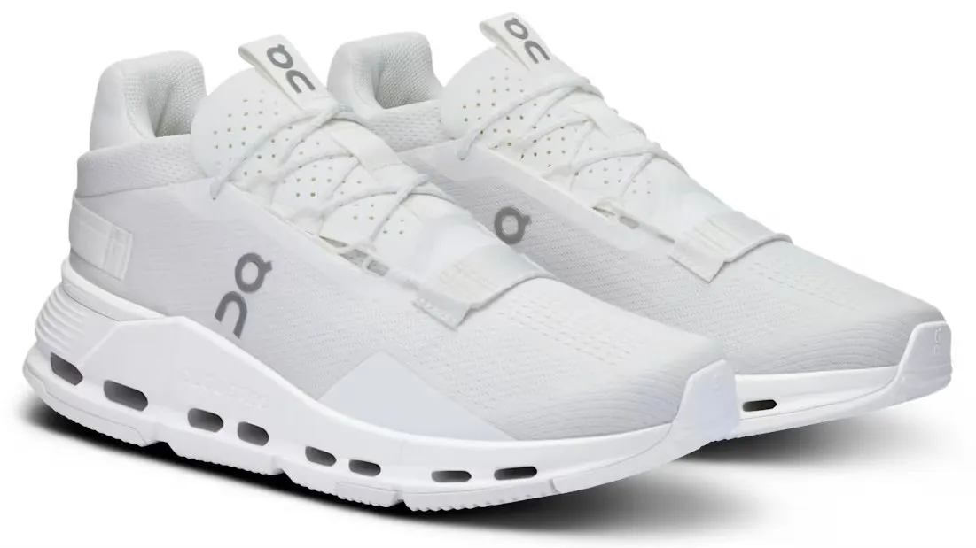 ON Running Cloudnova 2 All White (Women's) Vital Step Cool Pop