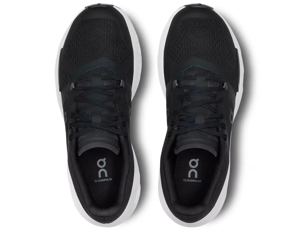 On Running Cloudpulse Black White (Women's) Breath Fresh Comfort Midsole