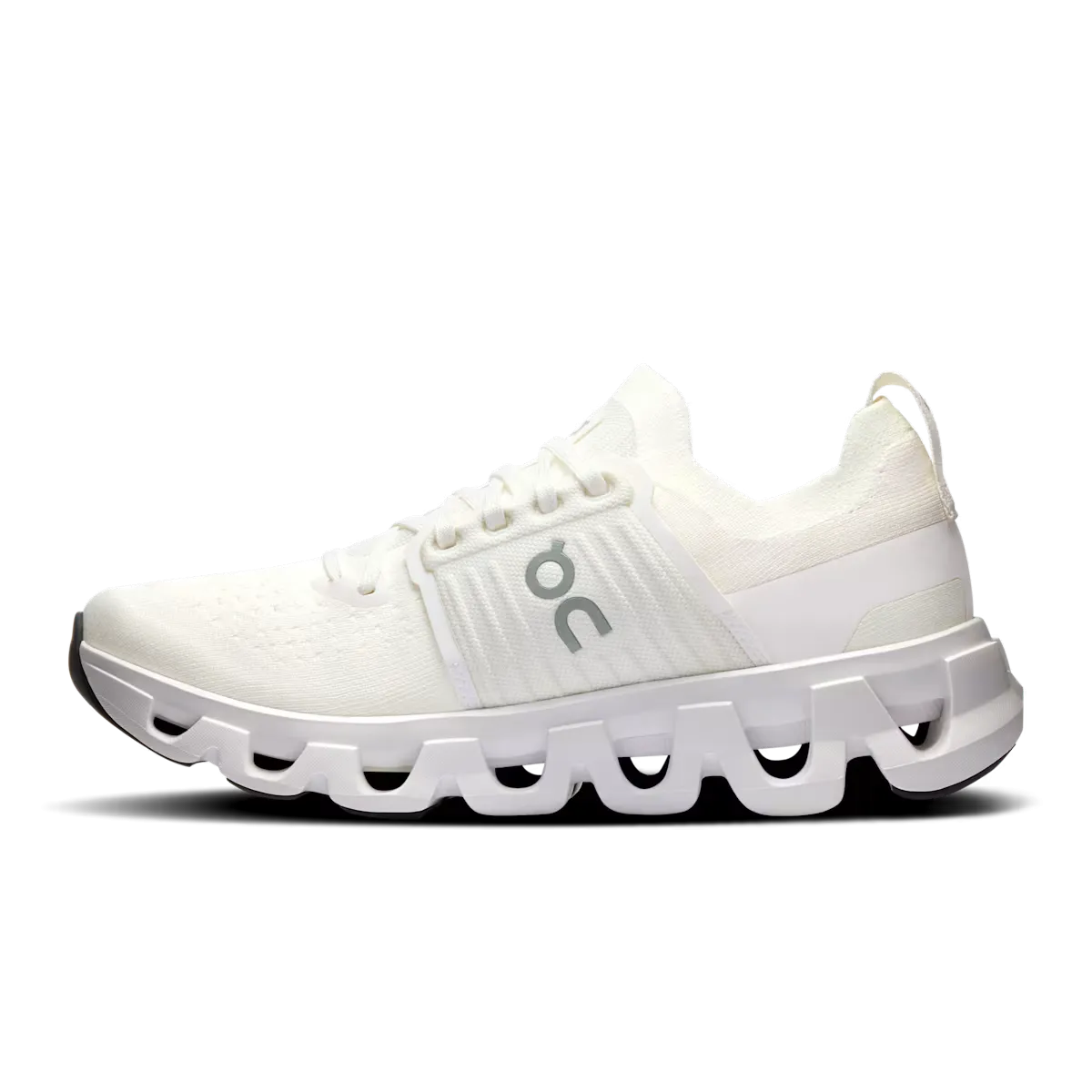 Padded Cushioned Base Work Commute On Running Cloudswift 4 All White (Women's)
