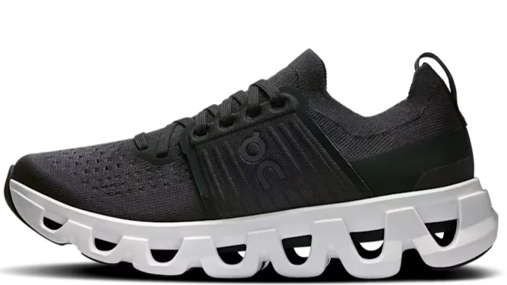 On Running Cloudswift 4 Black White (Women's) Good Traction