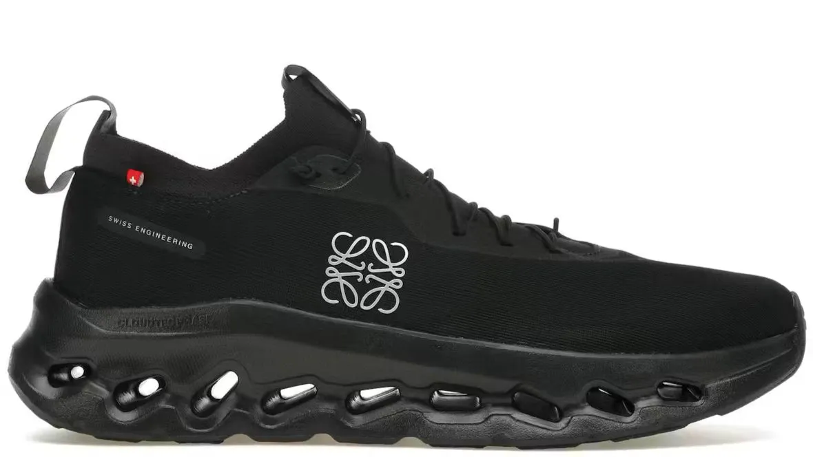 Club Night Korean Trend On Running Cloudtilt LOEWE All Black (Unisex)