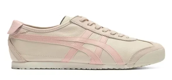 Petite Fit Versatile Onitsuka Tiger Mexico 66 Oatmeal Ginger Peach