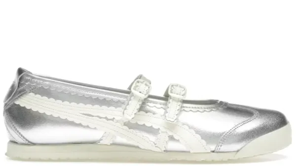 Posture aid Dry Fast Onitsuka Tiger Mexico 66 TGRS Silver Cream (Women's)