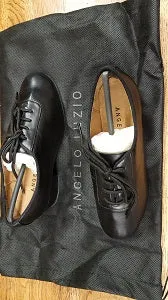 Skin Soft 1.5" Marco Jr. -- Boy's Latin Heel Ballroom Oxford -- Black