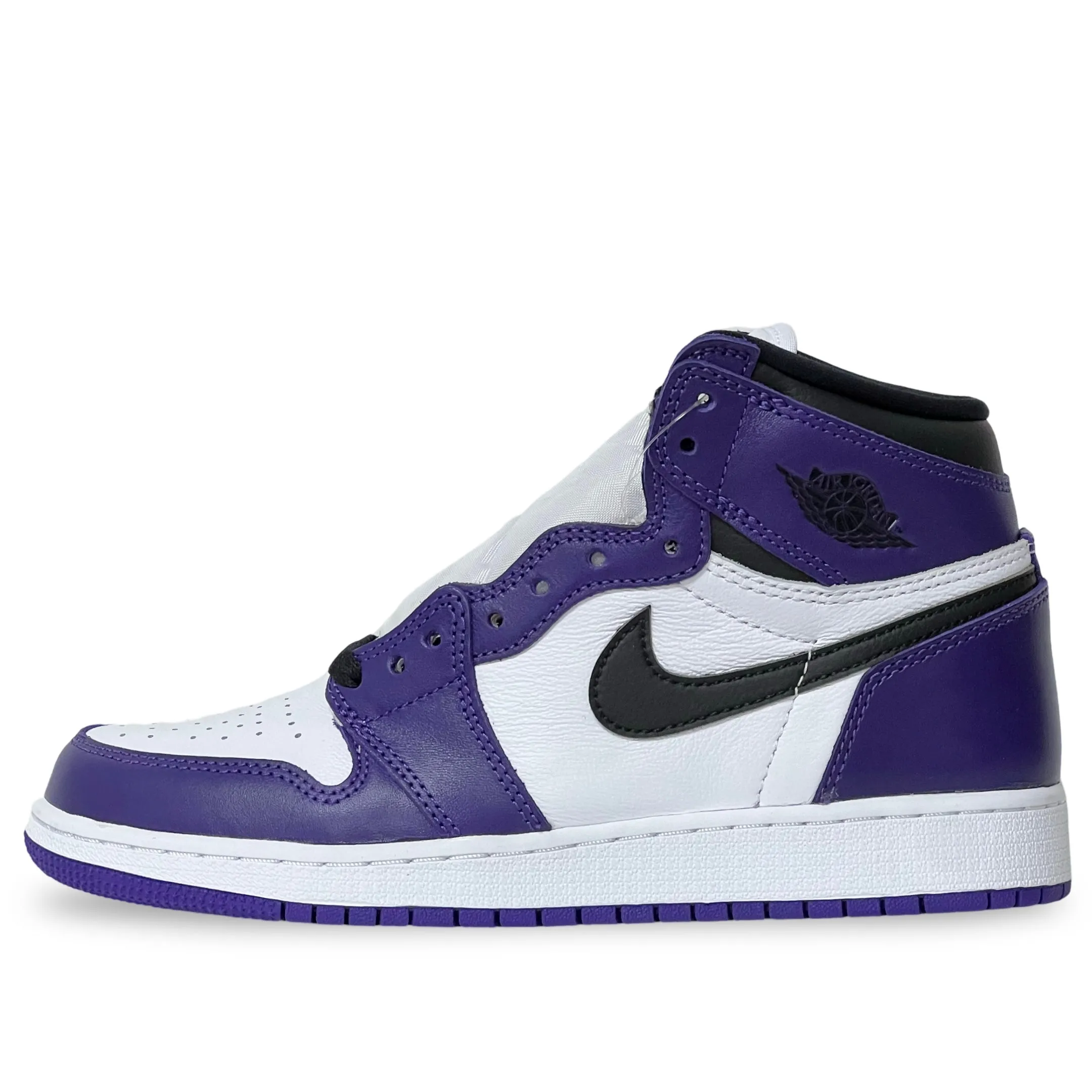 Nike Air Jordan 1 High Court Purple 2.0 GS Trail Strong Dance Floor