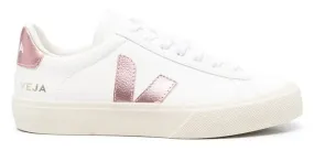 Low Profile Weekend Trip Veja Campo Chromefree Leather White Nacre