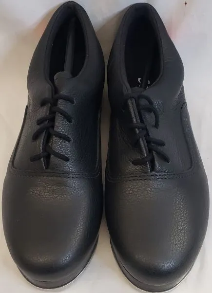 Shock absorption Brave Walk Pam II -- Women's Professional Tap Shoe with Hearts -- Black