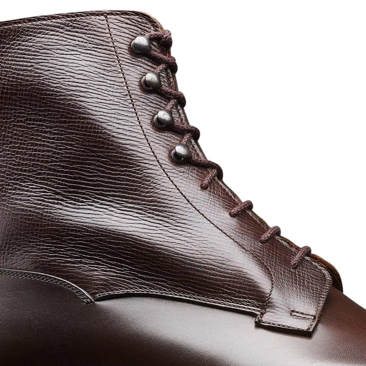 Multi Season Perth Coffee Antique Calf & Dark Brown Willow Grain