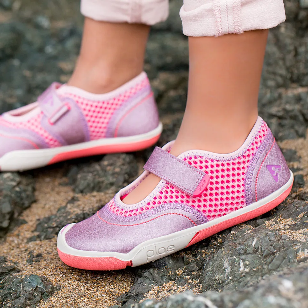 Lightweight kids' wear Athletic kids' gear Plae Emme Sneaker in Lotus