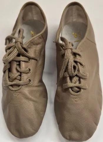 Premier -- Split-Sole Jazz Shoe Oxford -- Tan Look Ready