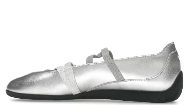 Gift Easy Frost Safe Puma Speedcat Ballet Silver (Women's)