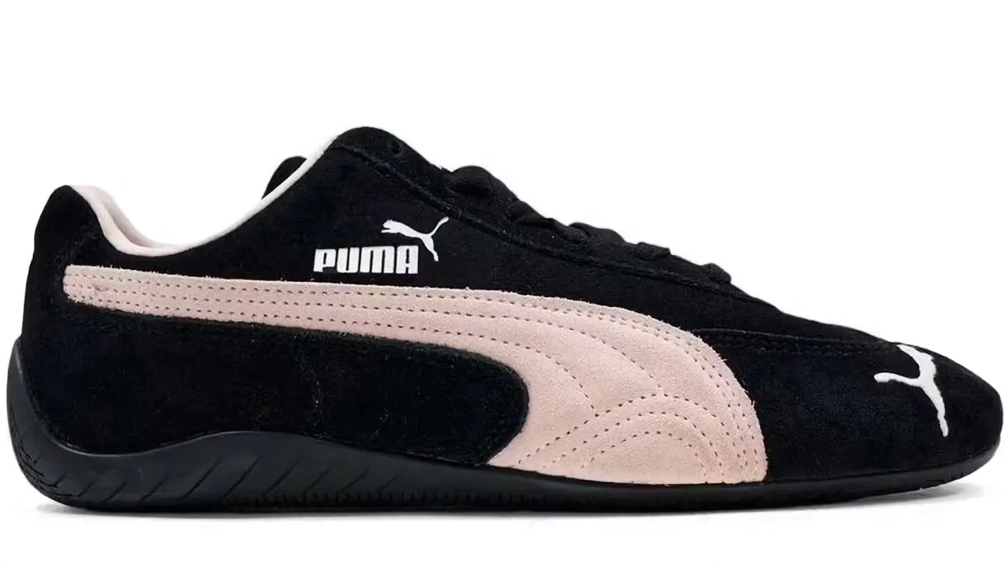 Secure fit Cushioned heel Puma Speedcat OG Black Mauve Mist (Women's)