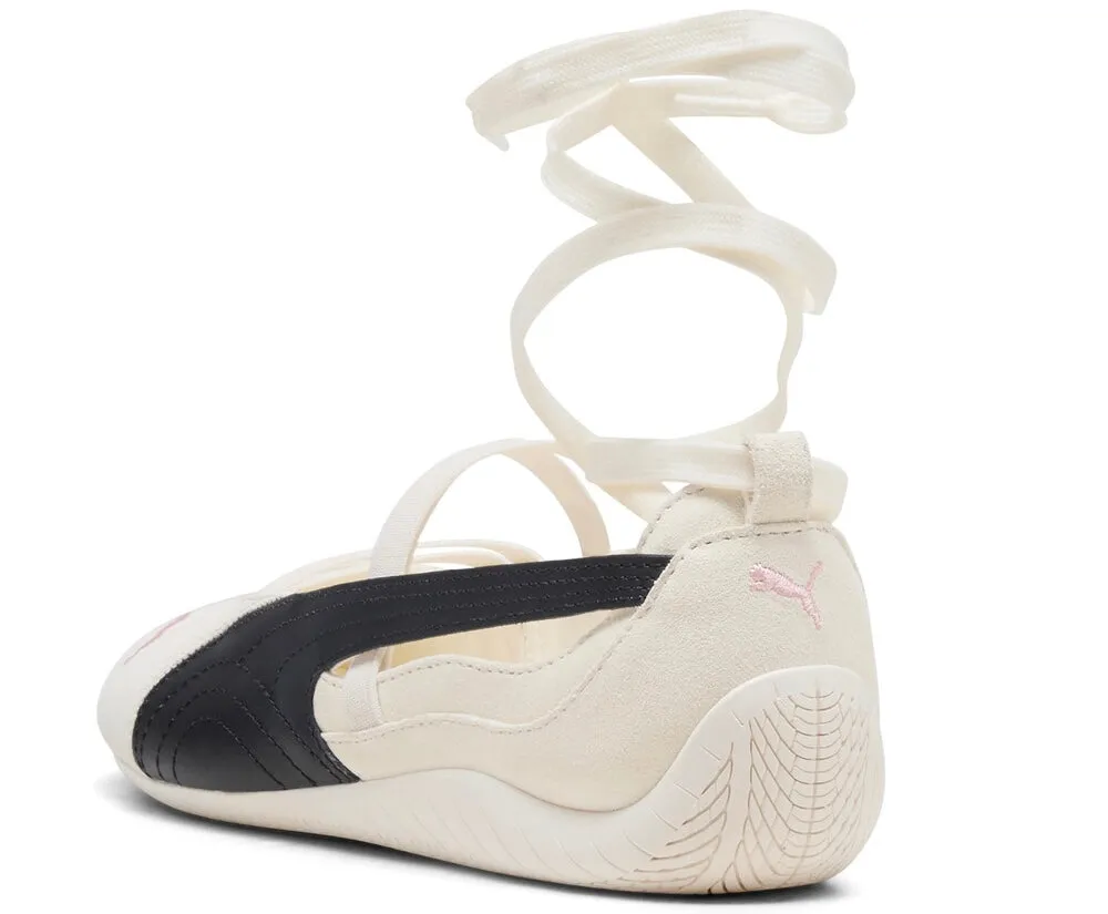PUMA x ROS?? Speedcat Ballet Shoe Warm White Black Frosty Pink (Women's) Street Mood
