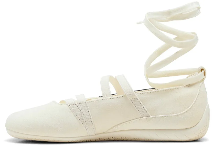 PUMA x ROS?? Speedcat Ballet Shoe Warm White Black Frosty Pink (Women's) Reinforced