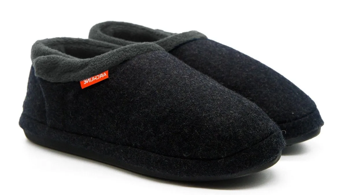 Versatile use Everyday Slide Closed Slipper Mule By Archline