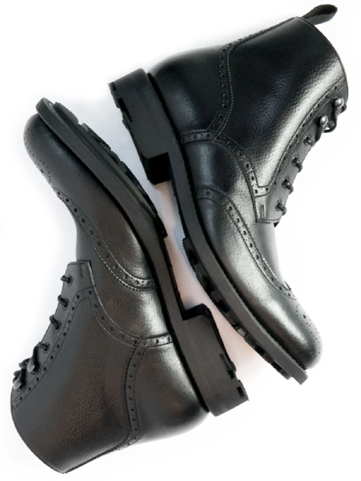 Construction Grade Goodyear Welt Brogue Boots