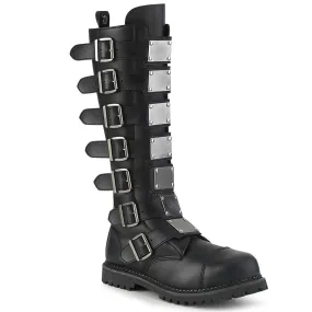 RIOT-21MP Black Vegan Leather athlete