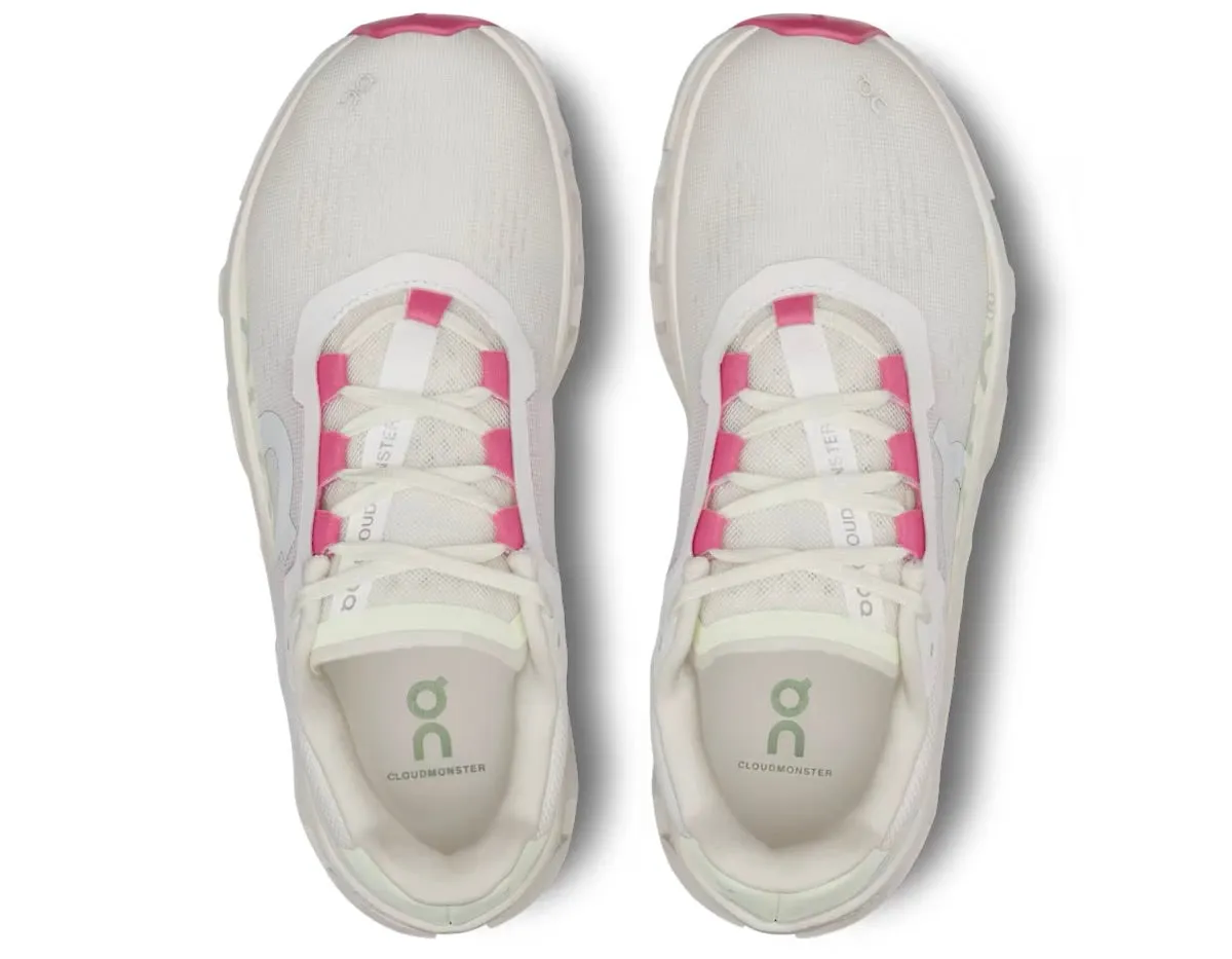 On Running Cloudmonster White Lima (Women's) Arch Support Daily Walk Indoor