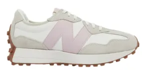 Adjustable Feather Light Urban Stroll New Balance 327 Moonbeam Sky Pink (Women's)